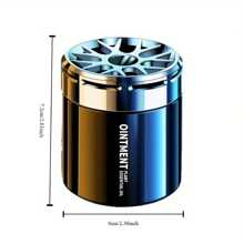 LCARS Car Diffuser, Premium Car Fragrance Solid Scented Gel For Auto Interior Decor - Black - View 8