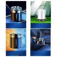 LCARS Car Diffuser, Premium Car Fragrance Solid Scented Gel For Auto Interior Decor - Black - View 9