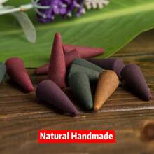 15 sztuk/pudło Premium Tower kadzidełka, ciesz się zapachem Indii z 15 sztukami kadzidełek - eukaliptus, biała szałwia, ylang, Palo Santo, drzewo sandałowe, lawenda i inne - idealne do jogi, medytacji, aromaterapii i wystroju domu, akcesoria do kadzidełek