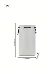 1入PU皮革風筒收納袋旅行盒便攜收納袋配件完整套裝收納，適用於風筒、捲髮棒的多功能便攜式保護袋，大容量，適用於假期、臥室、浴室、辦公室、桌面等家居收納組織（只限收納袋） - 彩色 - 查看 13