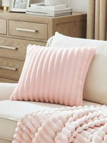 Bedsure Decorative Throw Pillow Covers - Pack Of 2, Luxury Soft Cozy Fluffy, Gift For Graduation/Back To School, College Dorm/Apartment Essentials, For Room Home Bedroom Decor, Dorm Decor, Fall Decor - 淺粉色 - 查看 4