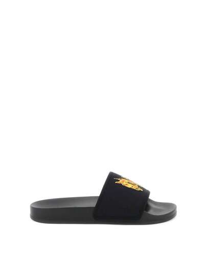 サンダル PALM ANGELS Men Sandals Black PMIC010R24MAT001 1005 Palm Angels Outlet: Shoes men - Black | Palm Angels sandals