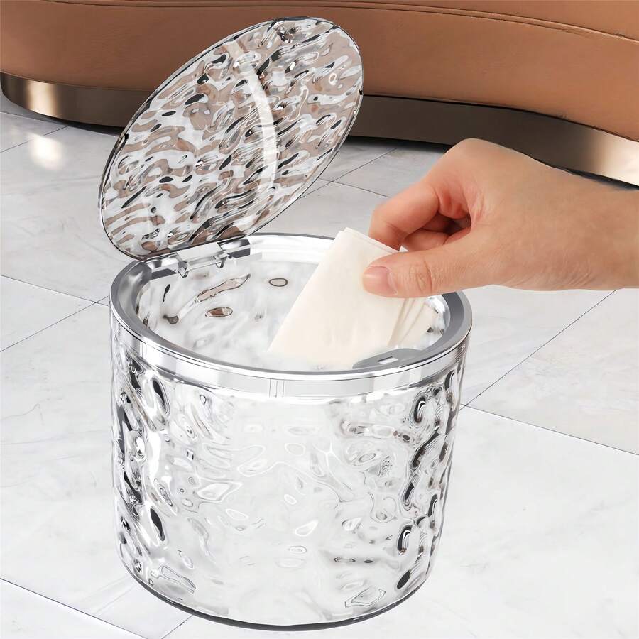 Bathroom Storage Box With Lid, Laundry Detergent Storage Bucket