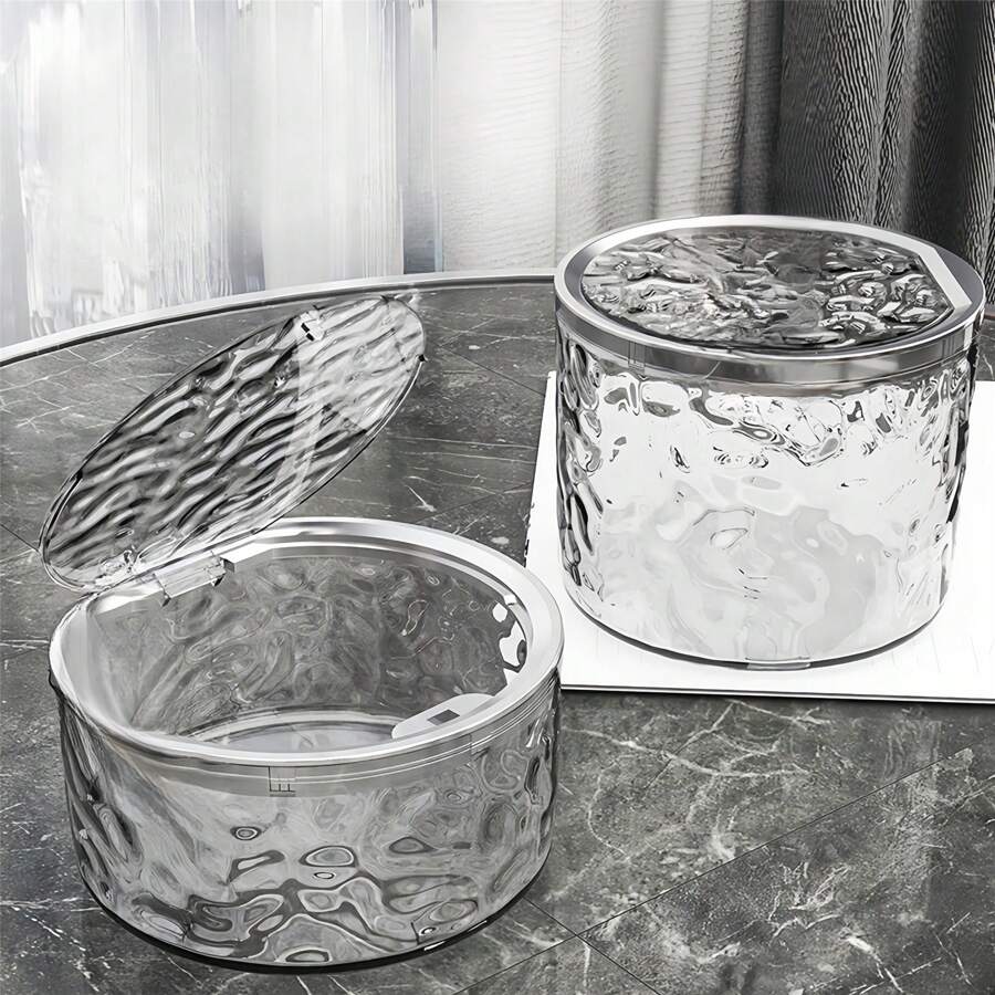 Bathroom Storage Box With Lid, Laundry Detergent Storage Bucket