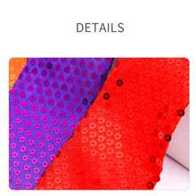 1pc Solid Reflective Sequins Adjustable No-Tie Casual Fashion Necktie For Carnival, Stage Performance, Party Accessories Valentine's Day ValentinesMen Necktie - Multicolor - View 4