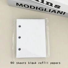 小號3孔拉鍊活頁夾封面，DIY補充袋紙張，明信片收集本，INS POP書籍 - 彩色 - 查看 12