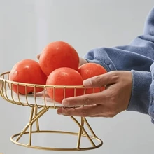 European Style Luxury Creative Fruit Plate, Home Living Room Candy Dessert Stand Snack Tray - Multicolor - View 5