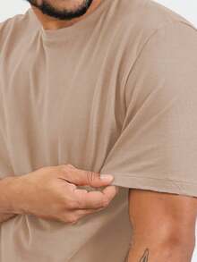 Men T-Shirts - 米色 - 查看 4