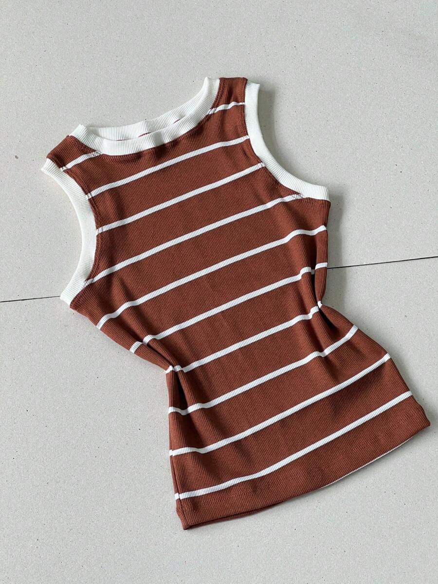 Women Knit Tops - Rỉ Nâu - Xem 1