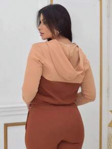 Women Two-Piece Outfits - Màu nâu  Mocha - Xem 4