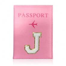 Neues Reisepass Cover Aus Pu Leder, Kartenhalter Für Frauen Und Männer, Reisepass Tasche Mit Marmor Stil Und Initiale, Reisepass Schutzhülle Mit Kartenhalter Und Rfid Für Reisen, Bankkarte Und Id Abdeckung, Brieftasche Für Reisezubehör - Pink - Übersicht 20
