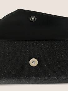 轻巧，商务休闲水钻装饰水桶包迷你抽绳设计，透明包时尚仿珍珠包晚宴包，晚餐包迷人，优雅，精致，安静的奢华水钻适合派对女孩，女人，新娘非常适合派对，晚宴/宴会圣诞派对礼服，与新年服装完美搭配，派对包，非常适合派对，婚礼，舞会，晚宴/宴会 - 黑色 - 查看 7