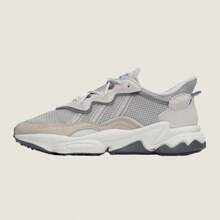 Adidas Originals Giày phong cách sống cổ thấp chống sốc, chống sốc Ozweego, Unisex Nâu/Xanh IG3555 - màu nâu - Xem 1