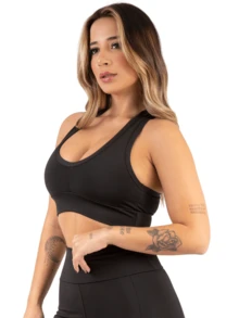 Women Basic Tops - Black - View 1
