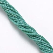 2X4mm Long Column Type Crystal Glass Beads For Jewelry Making DIY Necklace Bracelet Earrings Craft Supplies - Purple Porcelain - View 2