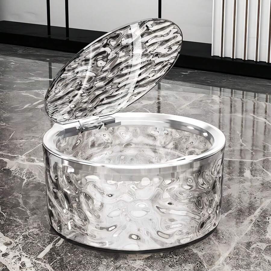 Bathroom Storage Box With Lid, Laundry Detergent Storage Bucket