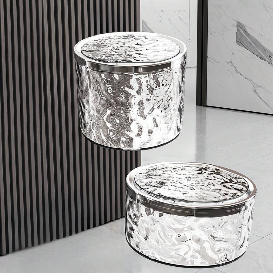 Bathroom Storage Box With Lid, Laundry Detergent Storage Bucket