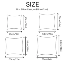 1pc Polyester Decorative Pillow Cover, Geometric Grid Pattern, Available In Multiple Sizes, Suitable For Living Room, Bed, Bedroom (Pillow Insert Not Included) - Brown - View 2