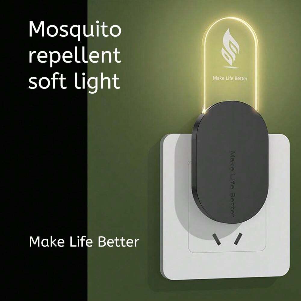 Ultrasonic Mosquito Repellent Night Light Electric PlugIn Mosquito