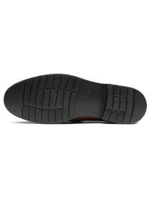 Men's Penny Loafers Dress Shoes Slip-On Business Formal Leather Comfort Commute Party Versatile - Brown - View 9
