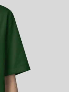 Women T-Shirts - 墨綠色 - 查看 4