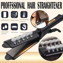 Hair Straightening Irons - 黑色 - 查看 3