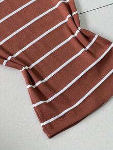 Women Knit Tops - Rỉ Nâu - Xem 3