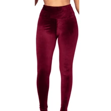 Women Sports Leggings - Óxido marrón - Ver 3