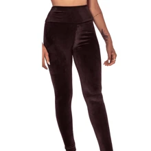 Women Sports Leggings - Óxido marrón - Ver 1