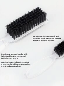 1 件装理发刀片断发清洁刷理发器刷指甲刷工具用于清洁理发器