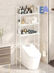 03Estante de almacenamiento multifuncional para baño, inodoro y balcón, estante de baño - Multicolor - Ver 2