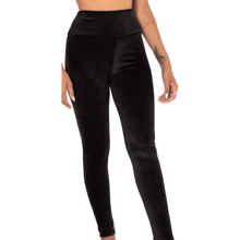 Women Sports Leggings - Blue - View 3
