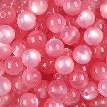 beadia 30颗8毫米树脂彩色渐变仿猫眼珠 - 8mm 30pcs - 查看 5