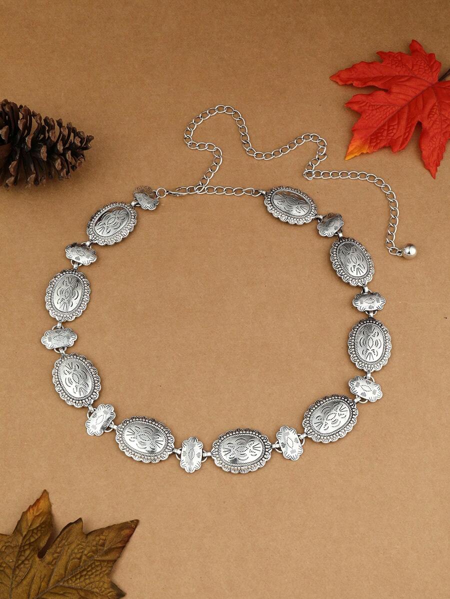 1pc Handmade Heavy Braided Bohemian European & American Style Belt