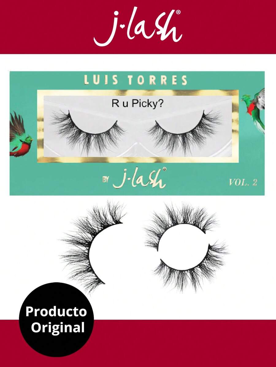 Pestañas R U Picky? Luis Torres x JLASH Vol. 2 JLash - Negro - Ver 1