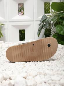 Nuevas sandalias de mujer de verano con plataforma gruesa de corcho negro, cómodas sandalias casuales de punta abierta y deslizantes para la playa - Negro - Ver 6