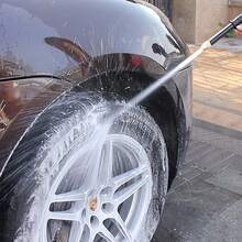 1pc Copper-Plated Nozzle Thickened Long Rod High Pressure Household Rinsing Watering Garden Forest Multi-Functional Car Wash Water Gun To Flush The Ground Cleaning Glass Watering Flowers, Watering Vegetable Fields Pet Bath Water Gun (Some Accessories Color Random) - Multicolor - View 3