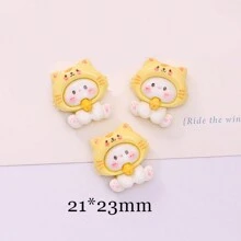 10 chiếc Băng đô sáng bóng hỗn hợp hoạt hình có thỏ, Vỏ điện thoại tự làm, Phụ kiện tóc, Keo kem Vật liệu thủ công mỹ nghệ, Bán buôn linh kiện nhựa - chú thỏ dễ thương - Xem 8