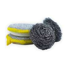 Fibras Metalicas Set Para Lavar Trastes Limpieza Esponja