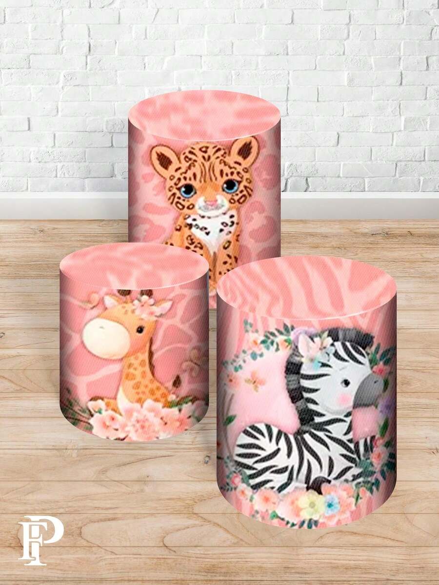 Trio Sublimated Cylinder Covers Party And Birthday Decoration Various Children's  Themes - 汽缸蓋 846 - 查看 1