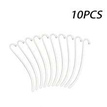 5/10PCS Silver Plated Smooth Bookmark Charm, Perfect For Jewelry Making And Hook Bookmarks, Home Office Supplies For Friends, Classmates, Book Lovers. - Multicolor - View 11