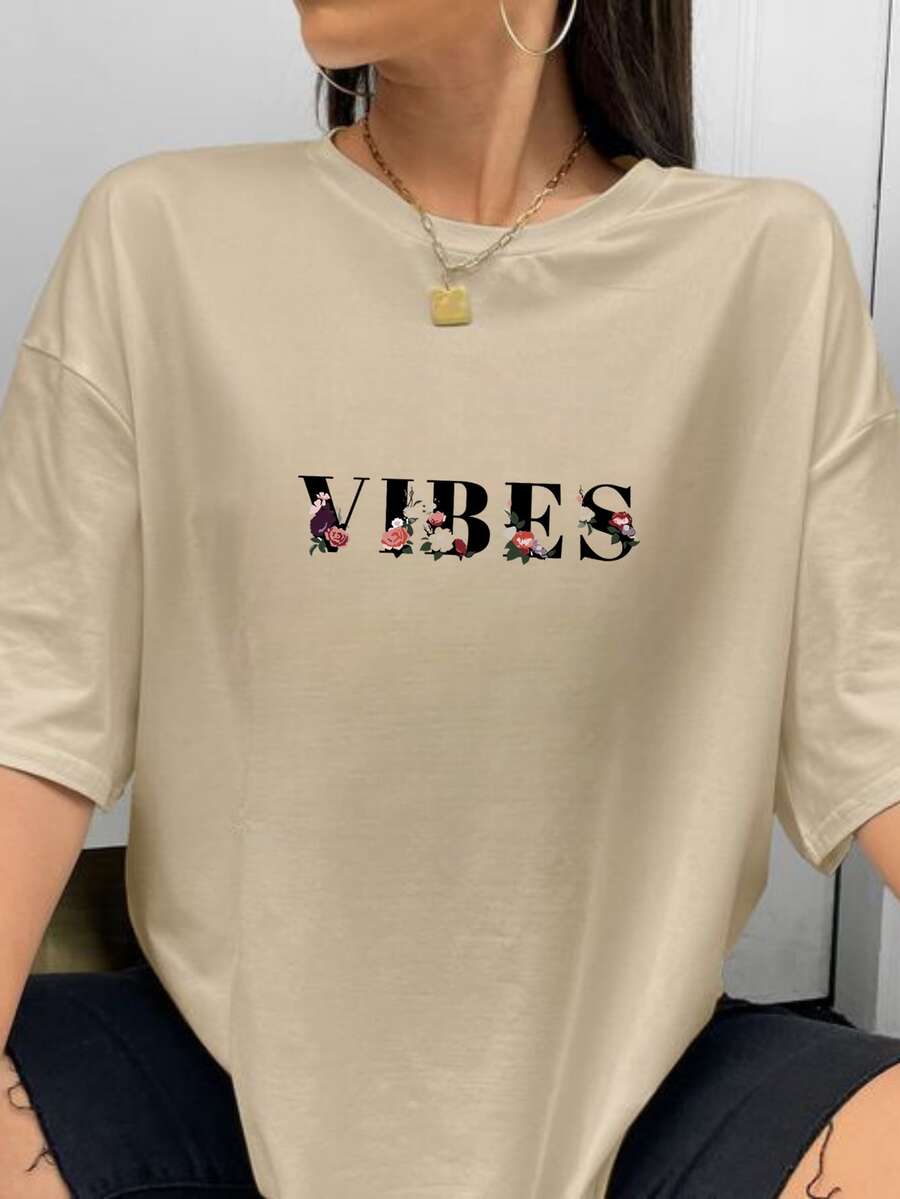 Women T-Shirts - Beis - Ver 1