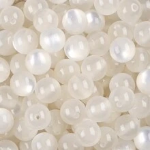 beadia 30颗8毫米树脂彩色渐变仿猫眼珠 - 8mm 30pcs - 查看 11