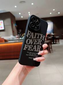 1pc Straight Edge Case Compatible With IPhone 15 Pro Max, 14 Plus, 13 Pro Max, 12, 11, 7G, 7P, IX, XR, XS MAX