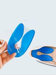 1 Paire Inserts de talon en gel et en silicone en forme de U, absorbant les chocs pour hommes et femmes