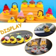 10pcs  Dashboard Duck Holders - Secure Rubber Mounts With Adhesive Backing For Easy Installation - Display Accessories For  Enthusiasts - Multicolor - View 6