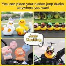 10pcs  Dashboard Duck Holders - Secure Rubber Mounts With Adhesive Backing For Easy Installation - Display Accessories For  Enthusiasts - Multicolor - View 3