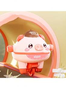 Đồ chơi xe đạp một bánh đi trên dây mới lạ, Heo con cân bằng Roly-Poly, Đi trên dây cho lợn, Xe quay con quay hồi chuyển bằng đầu ngón tay, Robot cân bằng chống trọng lực đi trên dây, Con quay hồi chuyển (Hồng) - Nhiều màu - Xem 5