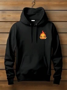 Men Sweatshirts - Black - View 1