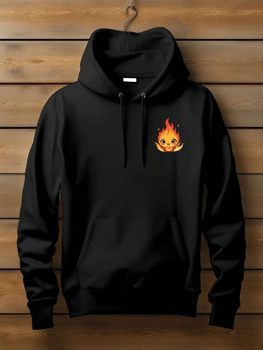 Men Sweatshirts - Black - View 1